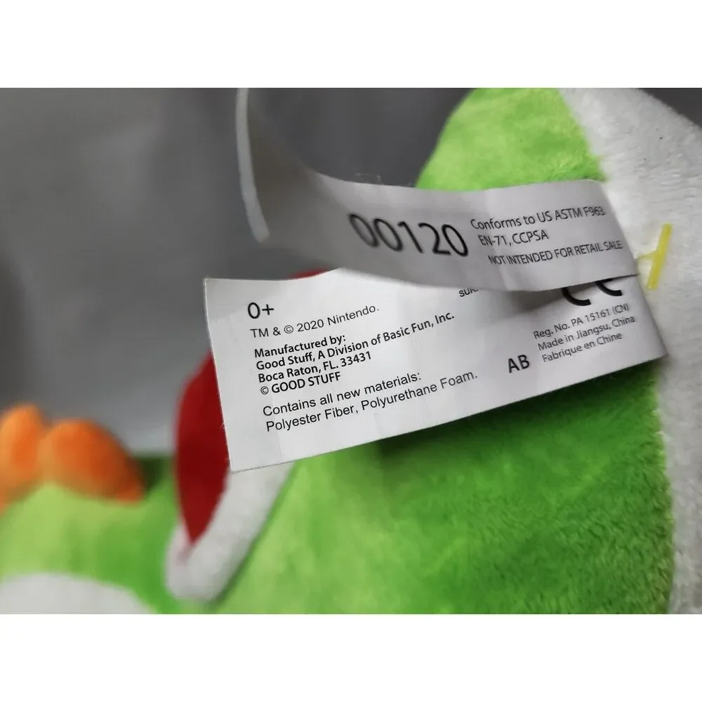 Yoshi Plush Super Mario Green